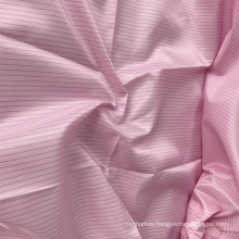 China Supplier Conductive Polyester Stripe Grid ESD Cleanroom Fabric